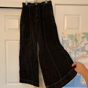 Urban Outfitters BDG Black Wide Leg Jeans